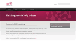 Desktop Screenshot of kissconsulting.com.au